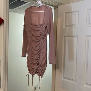 Dust Rose mini dress